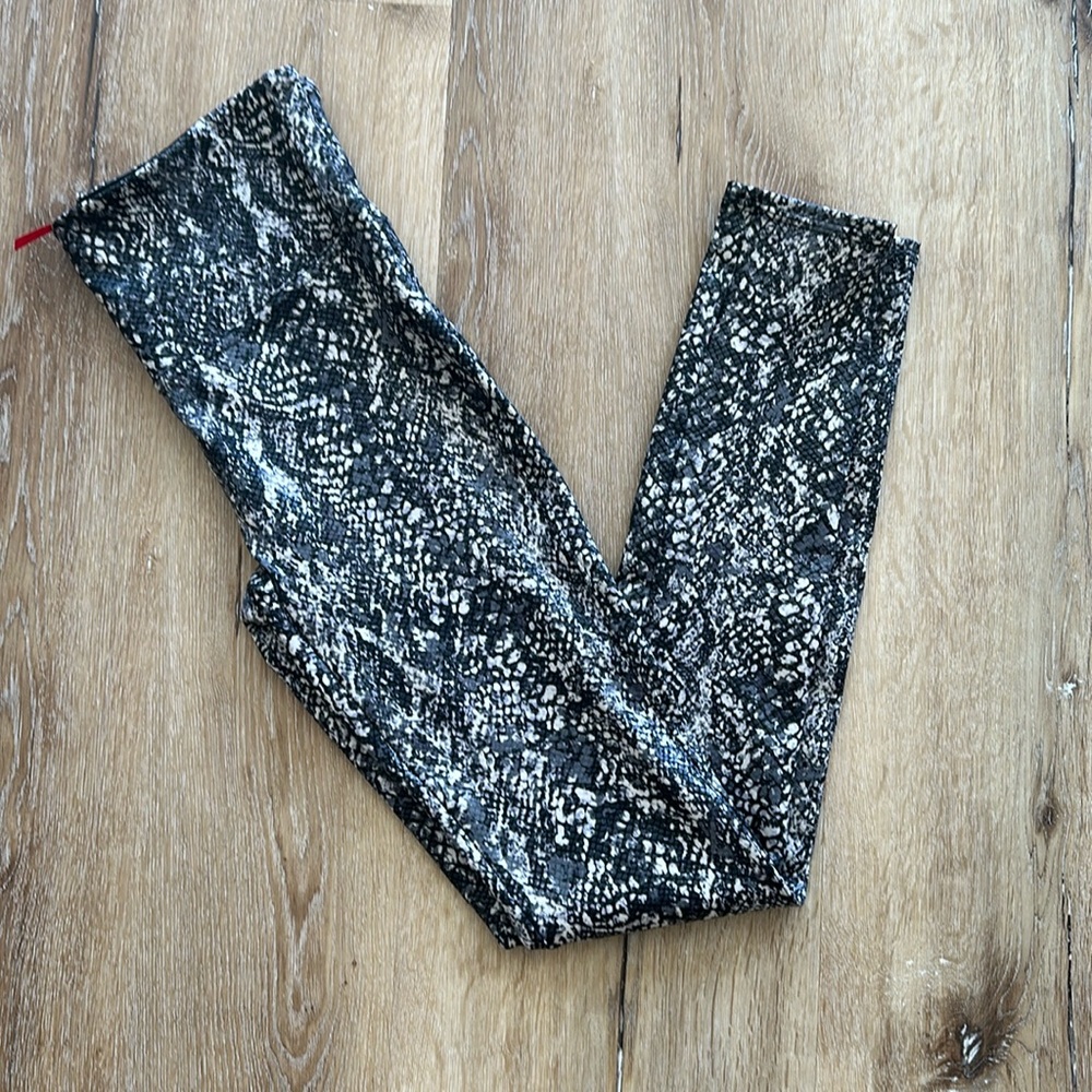 Spanx Snakeskin Leggings